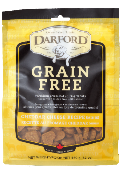 Darford Grain Free Treats: Cheddar Cheese Minis, 12oz
