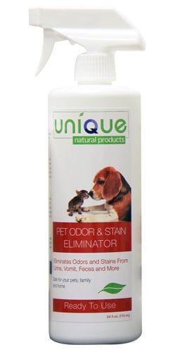 Unique Pet Odor and Stain Eliminator: Spray, 24 oz