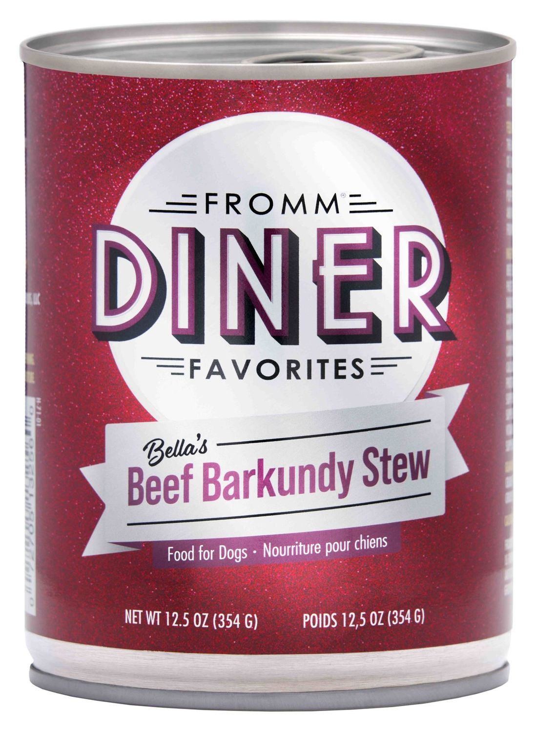 Fromm Diner Favorites Bella&#39;s Beef Barkundy Stew: Can, 12.5 oz