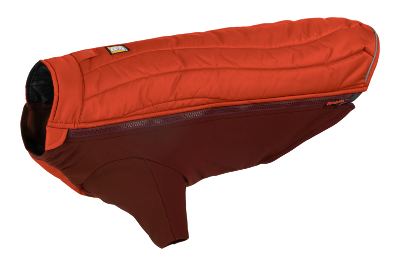 Powder Hound Jacket: Persimmon Orange, M