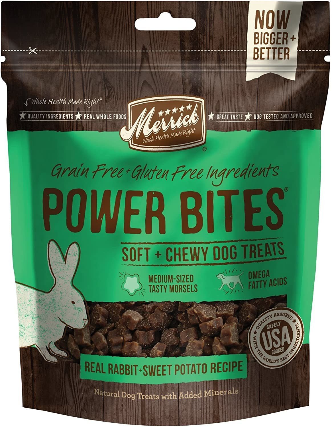 Merrick Power Bites: Rabbit, 6 oz