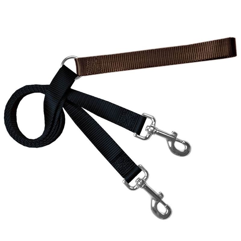 Double Connection Training Lead: Brown, 5/8&quot;