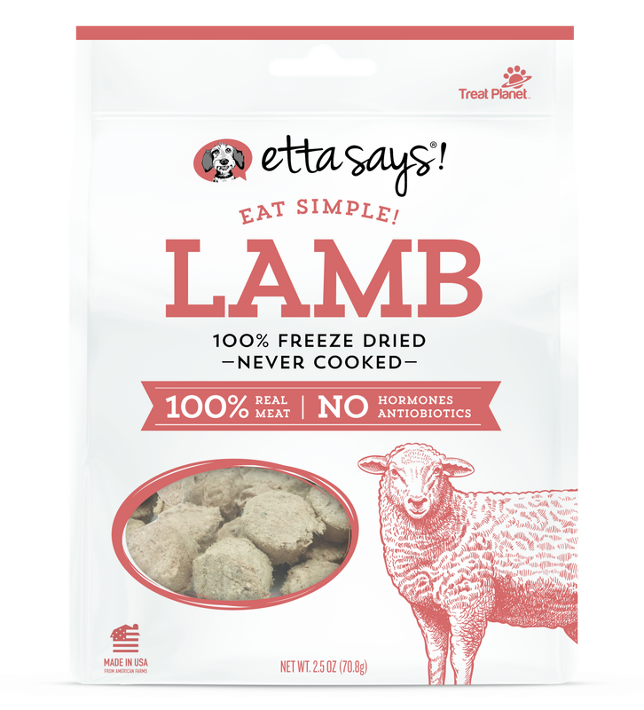 Etta Says! Eat Simple! Freeze Dried: Lamb, 2.5 oz