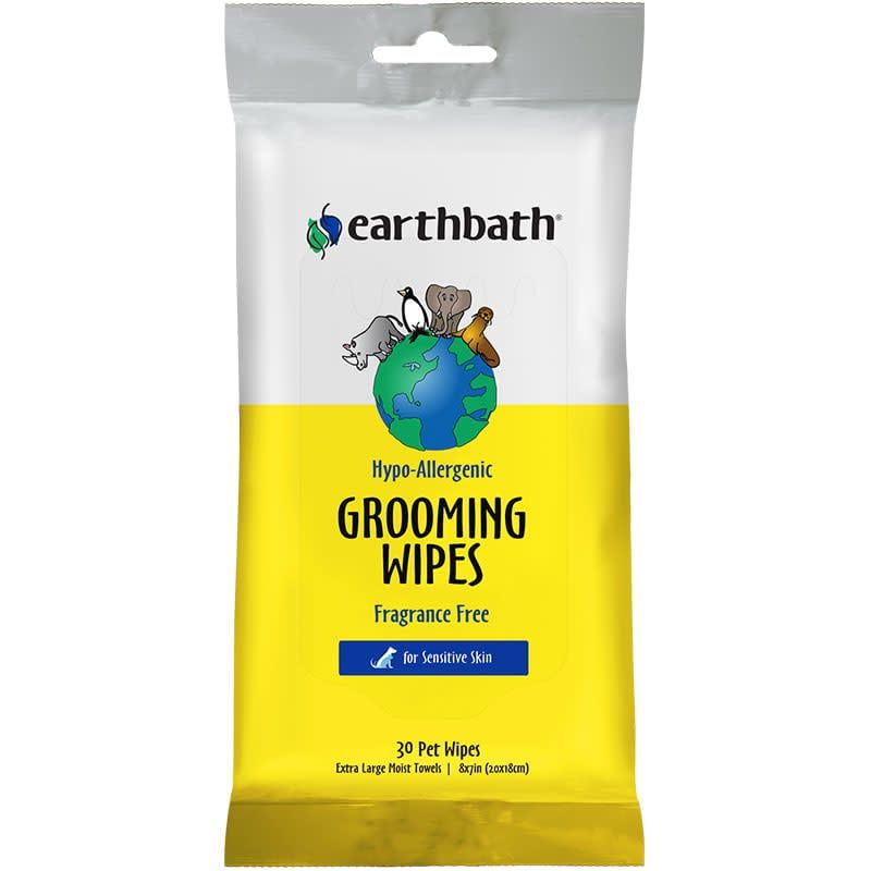 Earthbath Dog Wipes: Hypo-Allergenic, 30 wipes