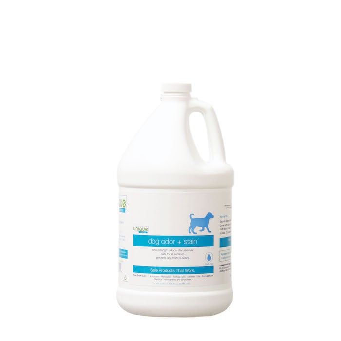 Unique Advanced Dog Odor and Stain Remover:  Refill, 1 Gallon