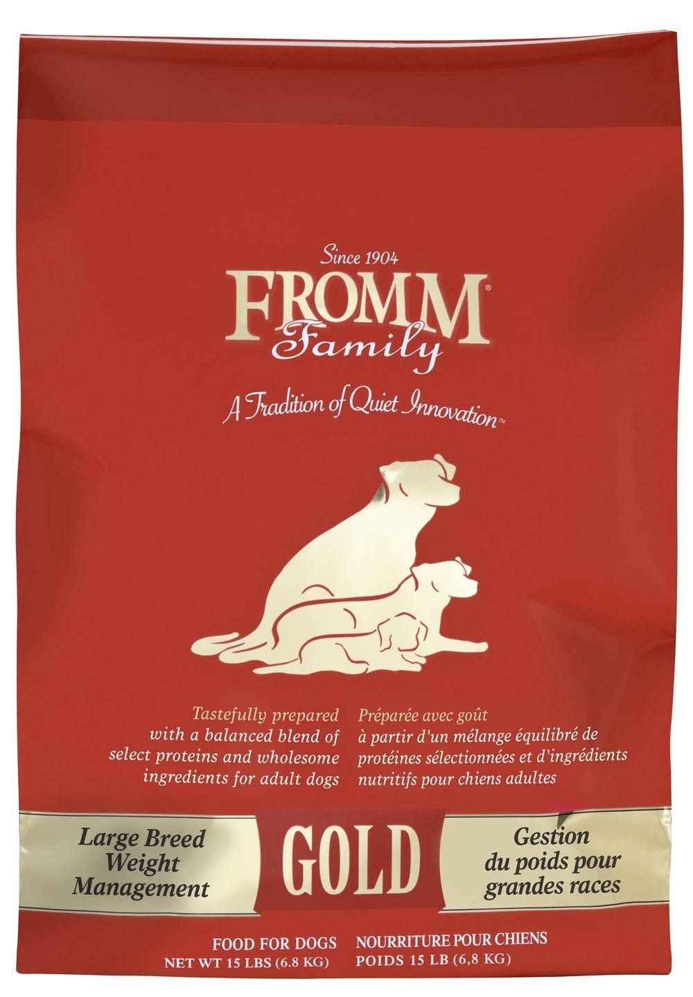 Fromm Gold Large Breed Weight Management, Size: 15 lb
