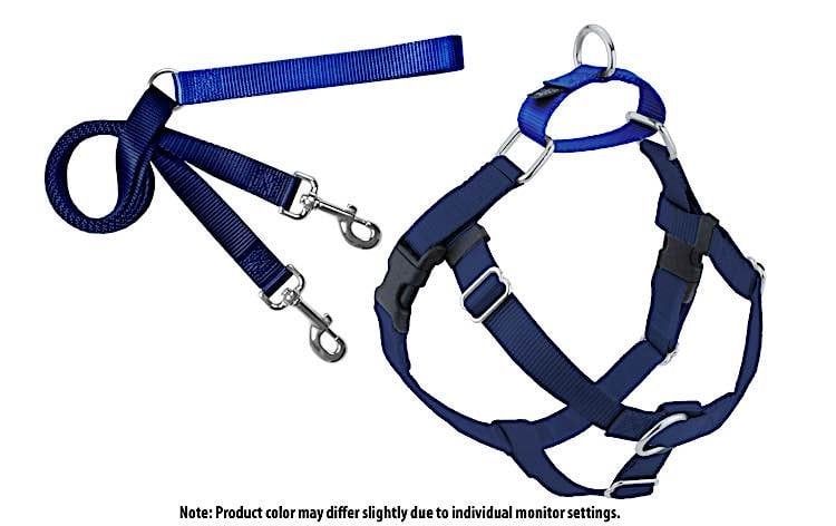 Freedom No-Pull Harness: Navy, Size: 5/8&quot; XS