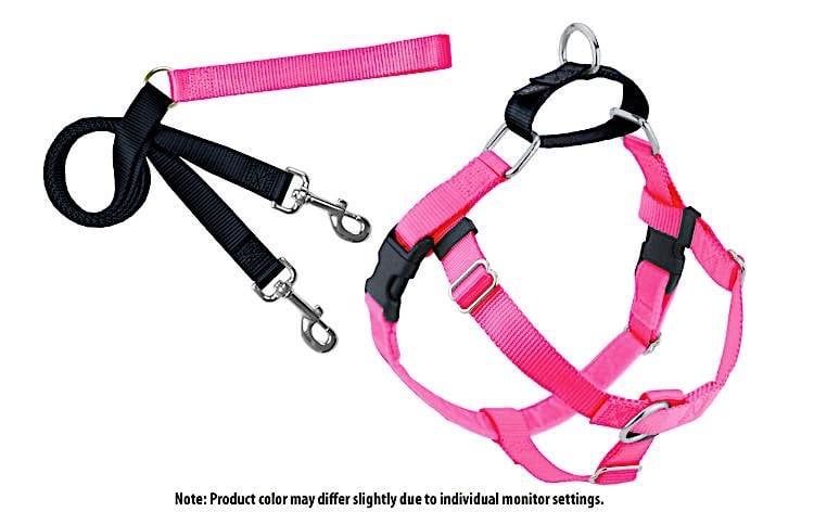 Freedom No-Pull Harness: Hot Pink, Size: 1&quot; Medium