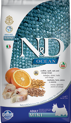 Farmina Ocean AG: Fish &amp; Orange Adult, Size: 5.5 lb mini