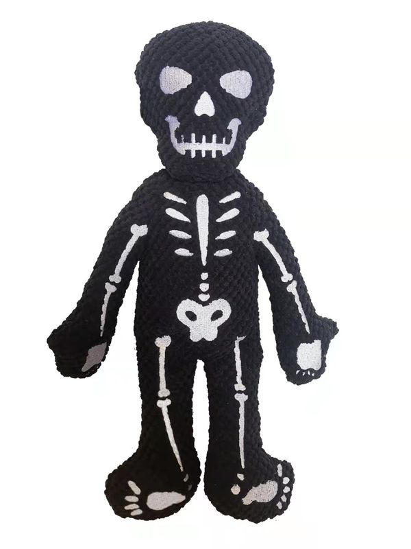 Fabdog Halloween Floppy: Skeleton, L