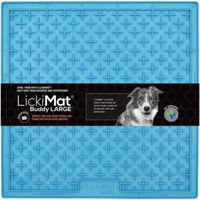 LickiMat Buddy L: 11&quot; x 11&quot;, Turquoise