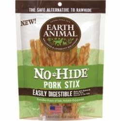 Earth Animal No Hide Stix Pork 10 pack