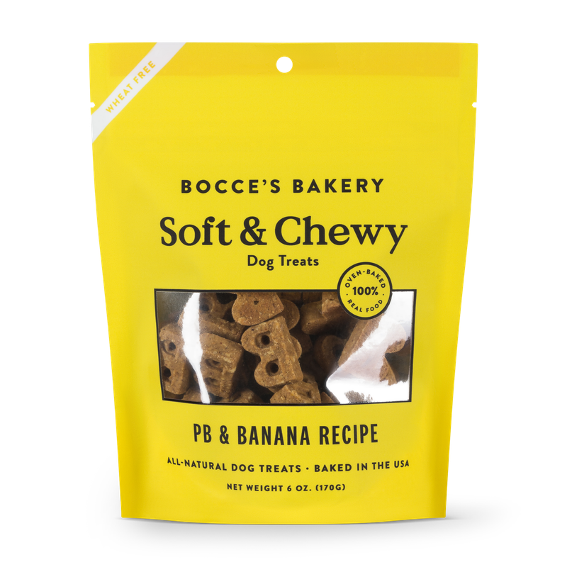 Bocce&#39;s Bakery: Soft &amp; Chewy Peanut Butter Banana, 6 oz
