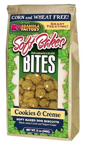 K9 Granola Factory Soft Bakes Bites: Cookies &amp; Creme, 12 oz