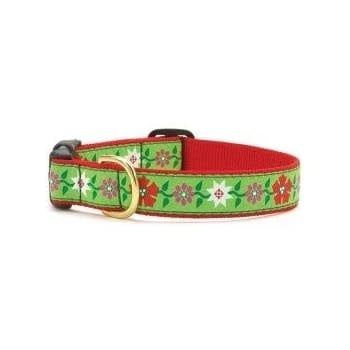 Christmas Pointsetta Collar: Narrow, M