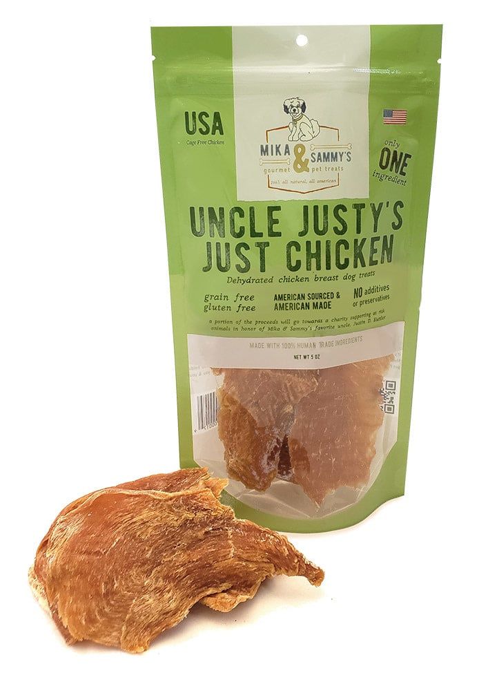 Mika &amp; Sammy&#39;s: Uncle Justy&#39;s Just Chicken, 5 oz