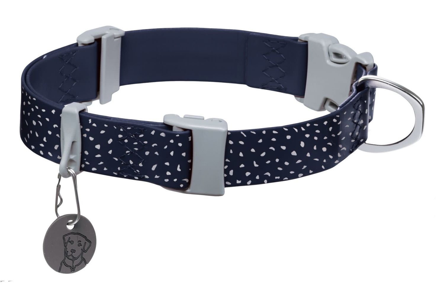 Confluence Collar: Midnight Blue, 14 - 20 in