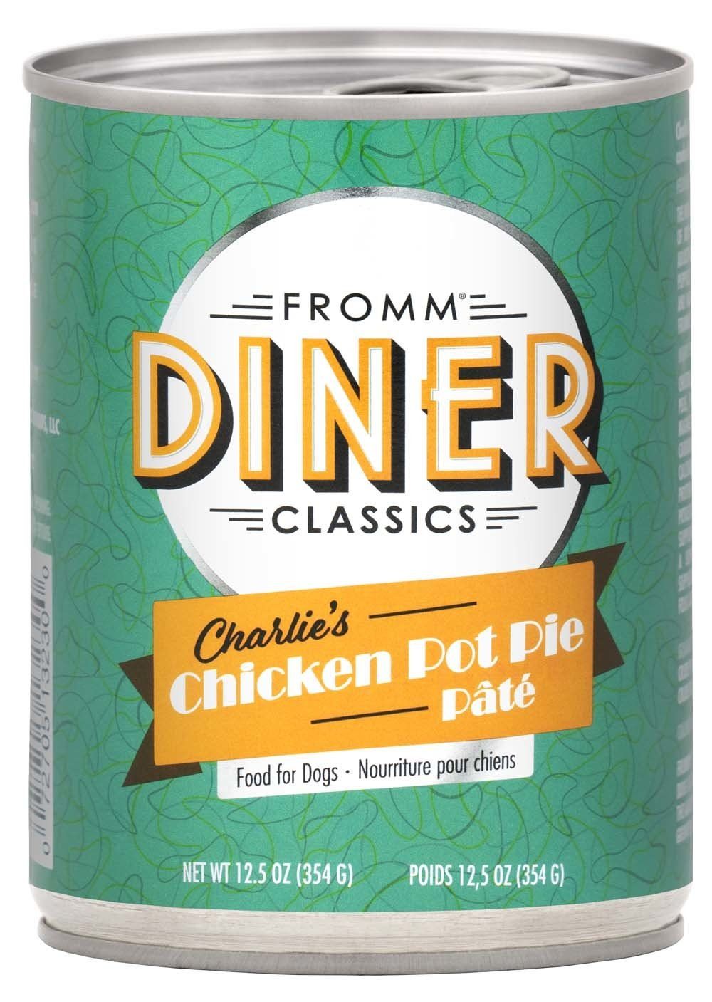 Fromm Diner Classics Charlie&#39;s Chicken Pot Pie Pate: Can, 12.5 oz