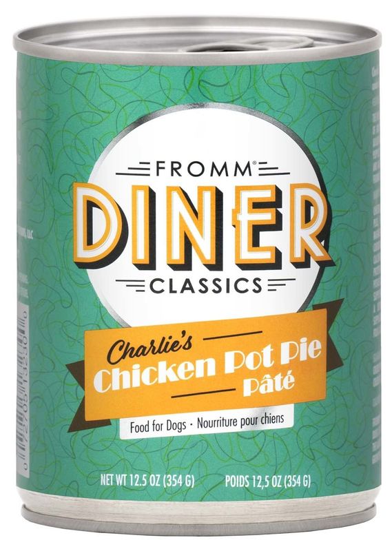 Fromm Diner Classics Charlie&#39;s Chicken Pot Pie Pate: Can, 12.5 oz