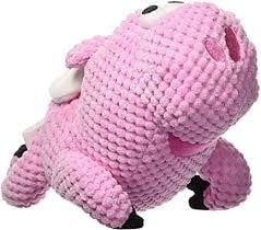 Go Dog Plush Flying Pig: Pink, Mini