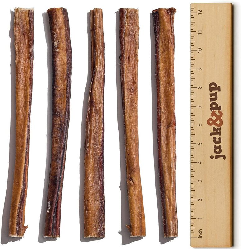Jack &amp; Pup Bully Stick: 12 inch, Jumbo