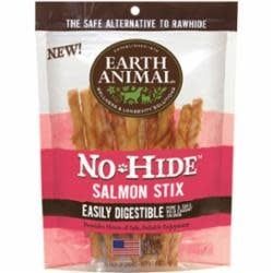 Earth Animal No Hide Stix Salmon 10 pack