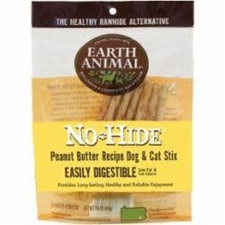 Earth Animal No Hide Stix Peanut Butter 10 pack