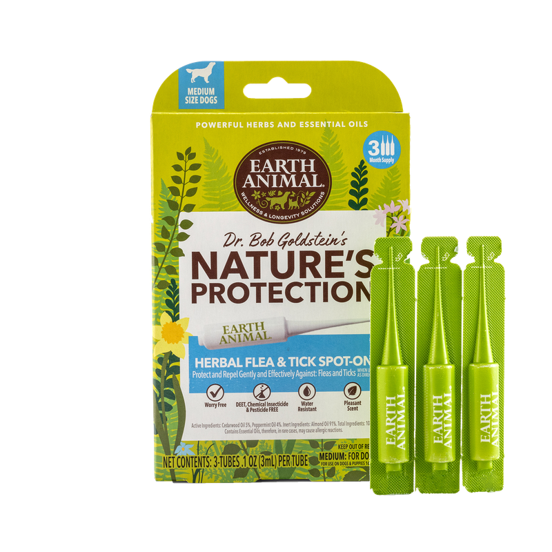 Nature&#39;s Protection: Flea &amp; Tick Spot On, Medium Dogs