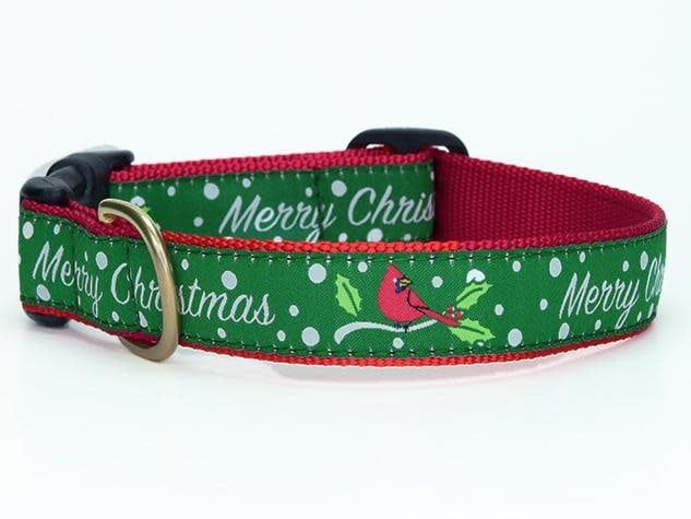 Merry Christmas Collar: Narrow, XS