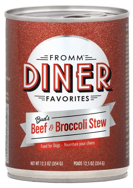 Fromm Diner Favorites Bud&#39;s Beef &amp; Broccoli Stew: Can, 12.5 oz