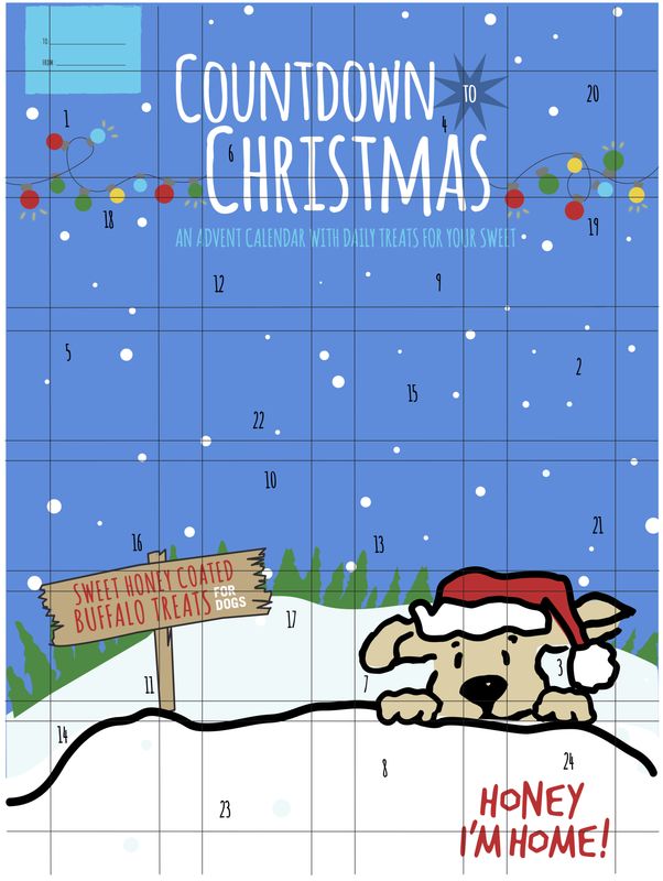 Countdown To Christmas Advent Calendar:,