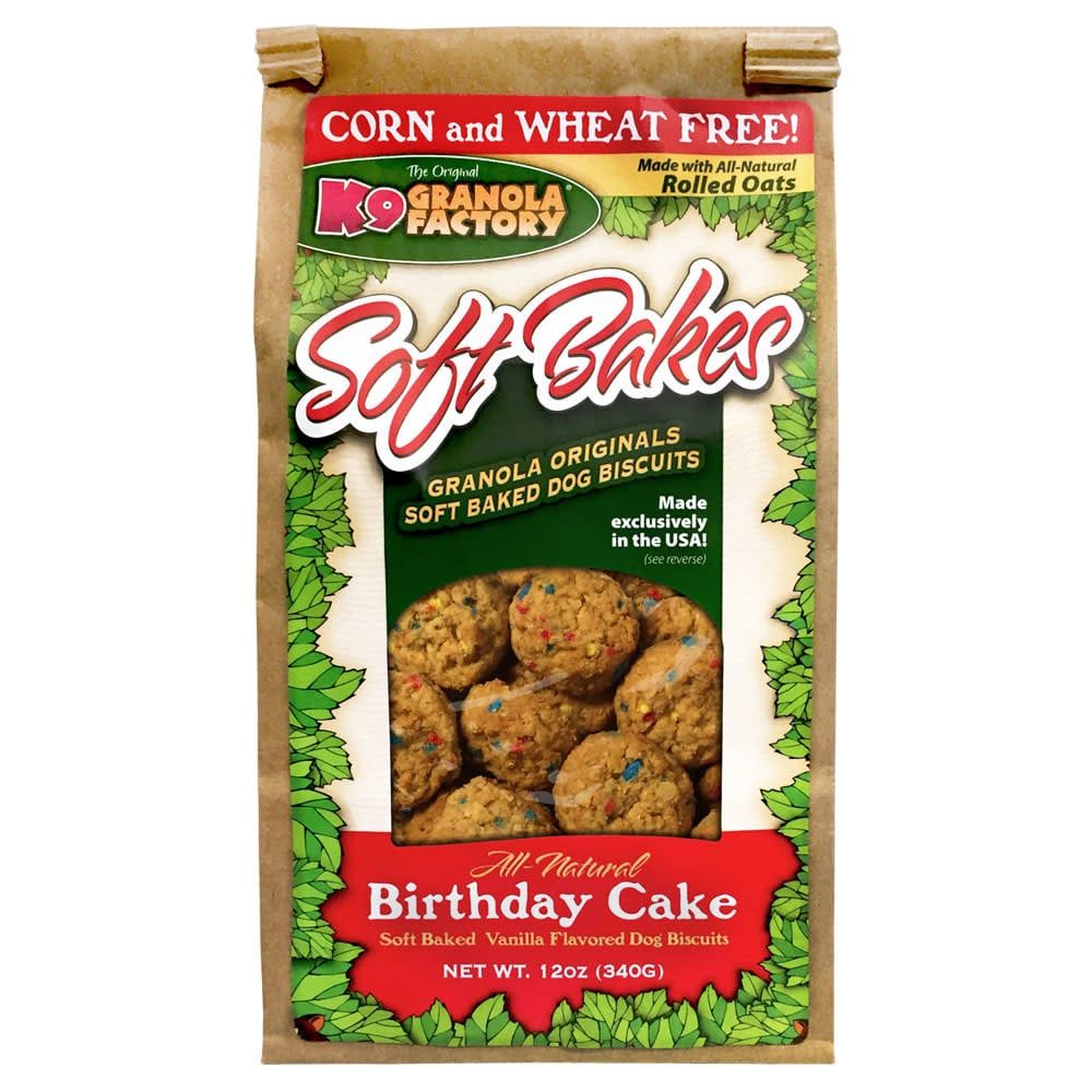 K9 Granola Factory Soft Bakes: Birthday Cake, 12 oz