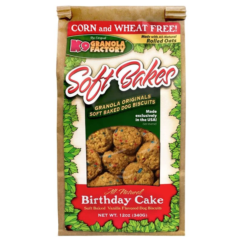 K9 Granola Factory Soft Bakes: Birthday Cake, 12 oz
