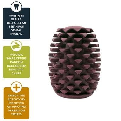 Tall Tails: Rubber Pinecone, 4 inch