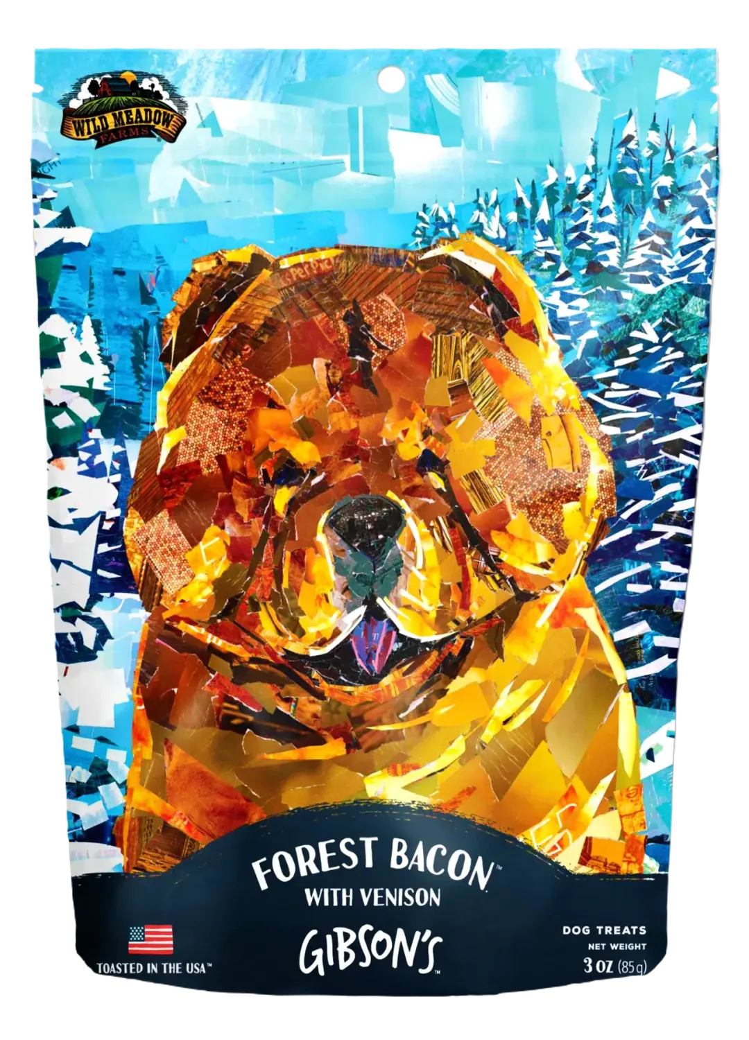 Gibsons Toasted: Forest Bacon with Venison, 3oz