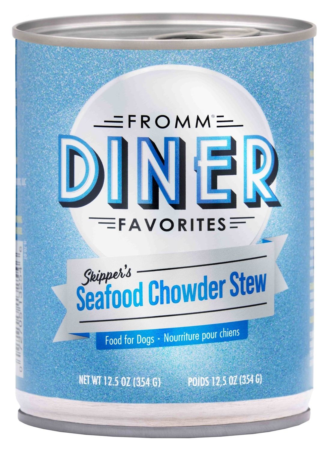 Fromm Diner Favorites Skipper&#39;s Seafood Chowder Stew: Can, 12.5 oz