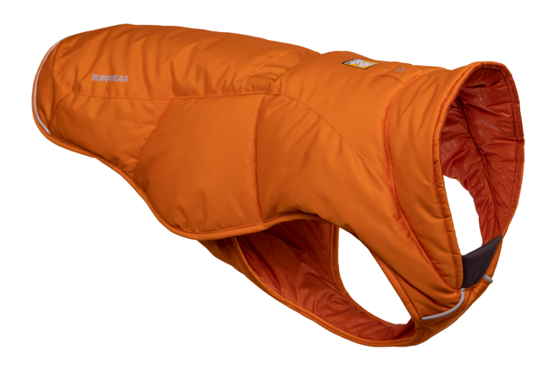 Quinzee Jacket: Campfire Orange, S