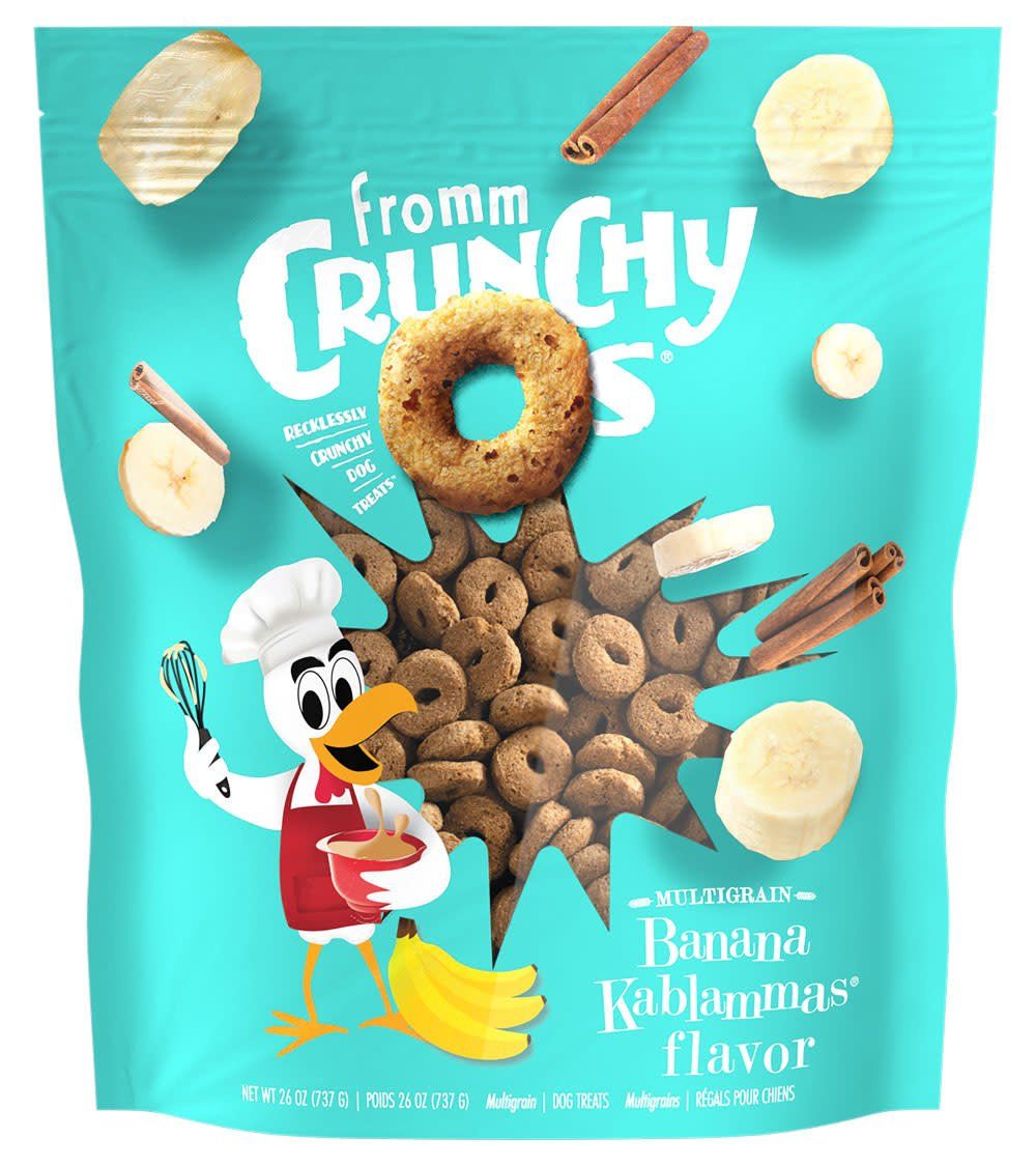 Fromm Crunchy O&#39;s: Banana Kablammas, 26 oz