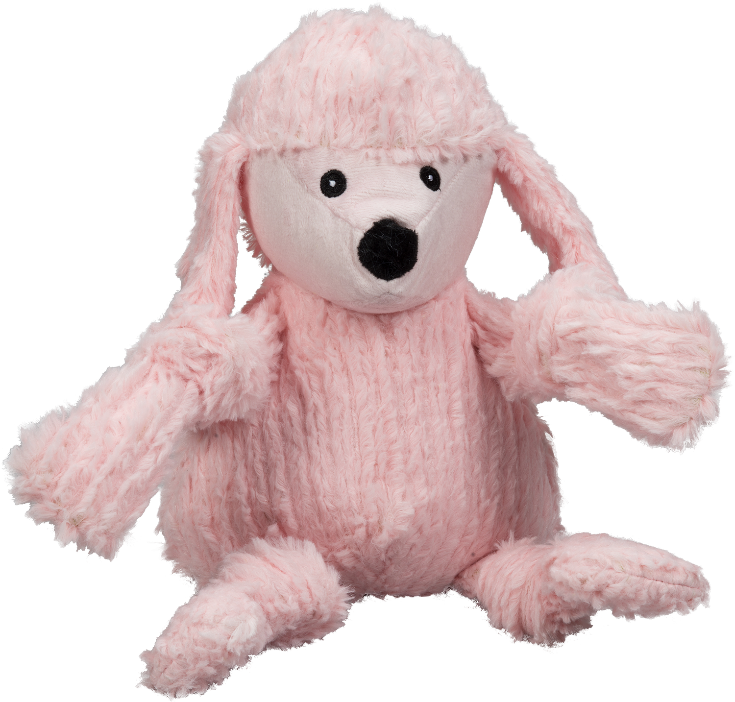 Diva Pink Poodle Knottie:, L
