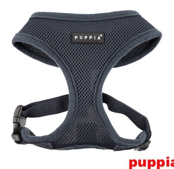 Puppia Soft Harness: Grey, S