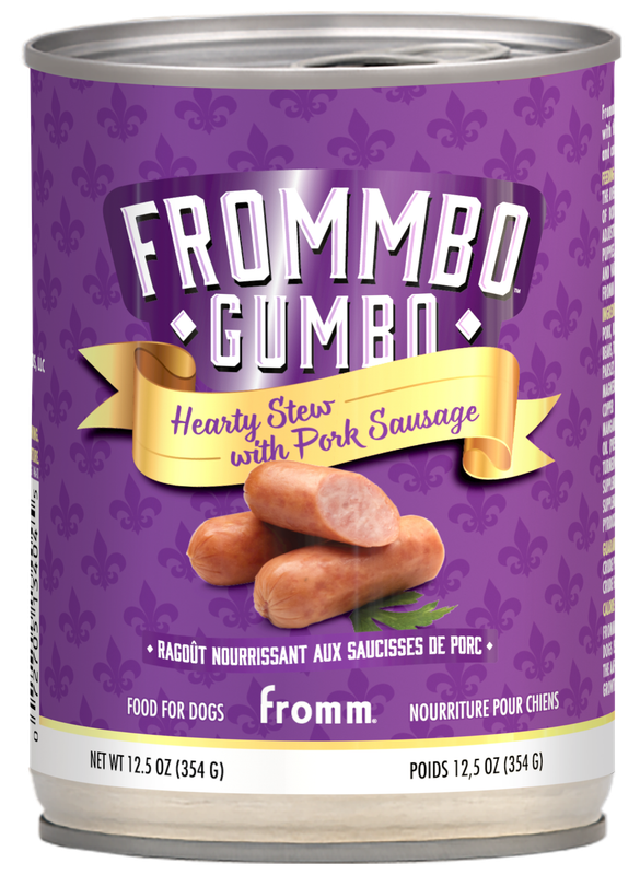 Frommbo Gumbo Hearty Stew w/ Pork Sausage: Can, 12.5 oz