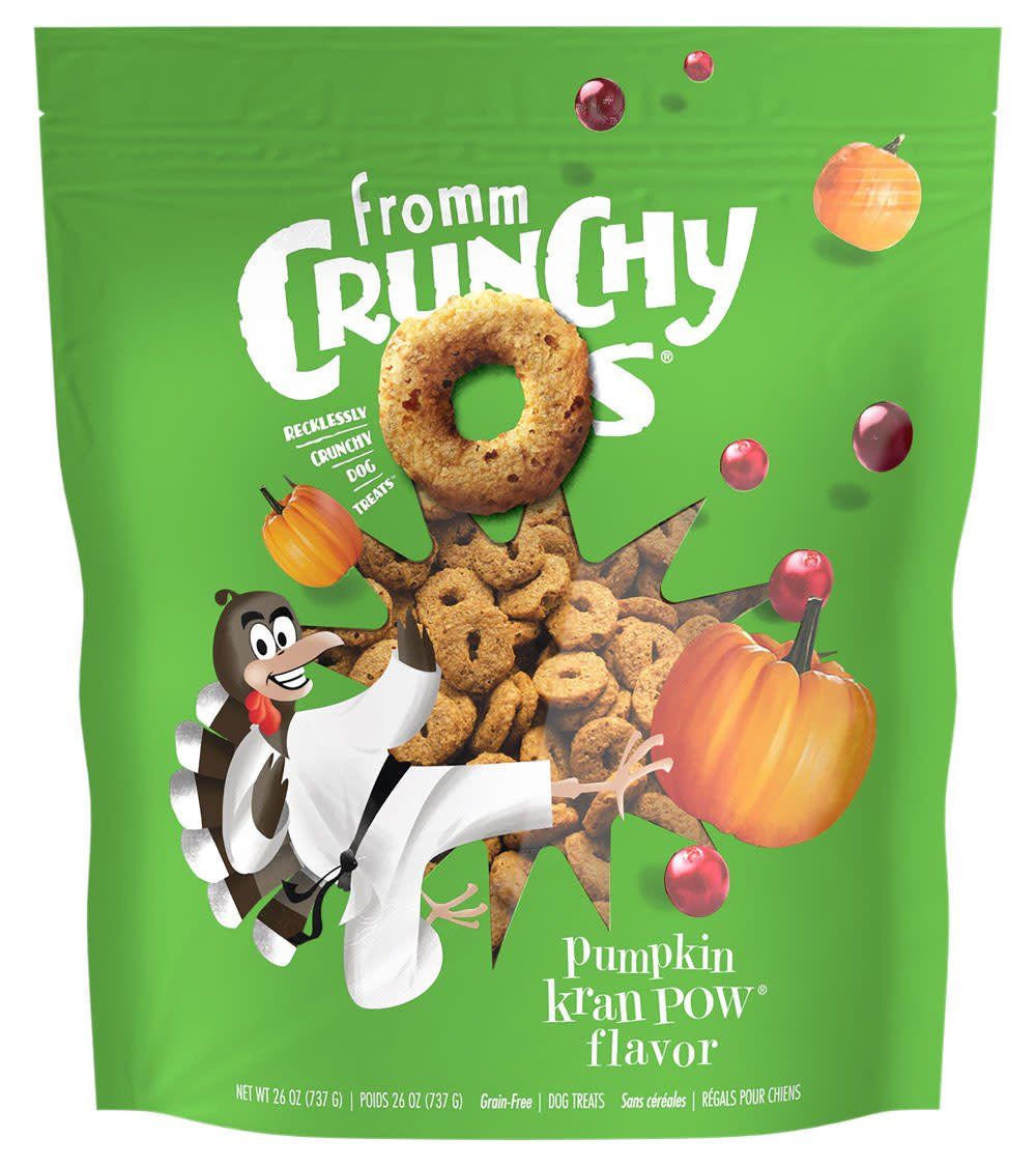 Fromm Crunchy O&#39;s: Pumpkin Kran Pow, 26 oz