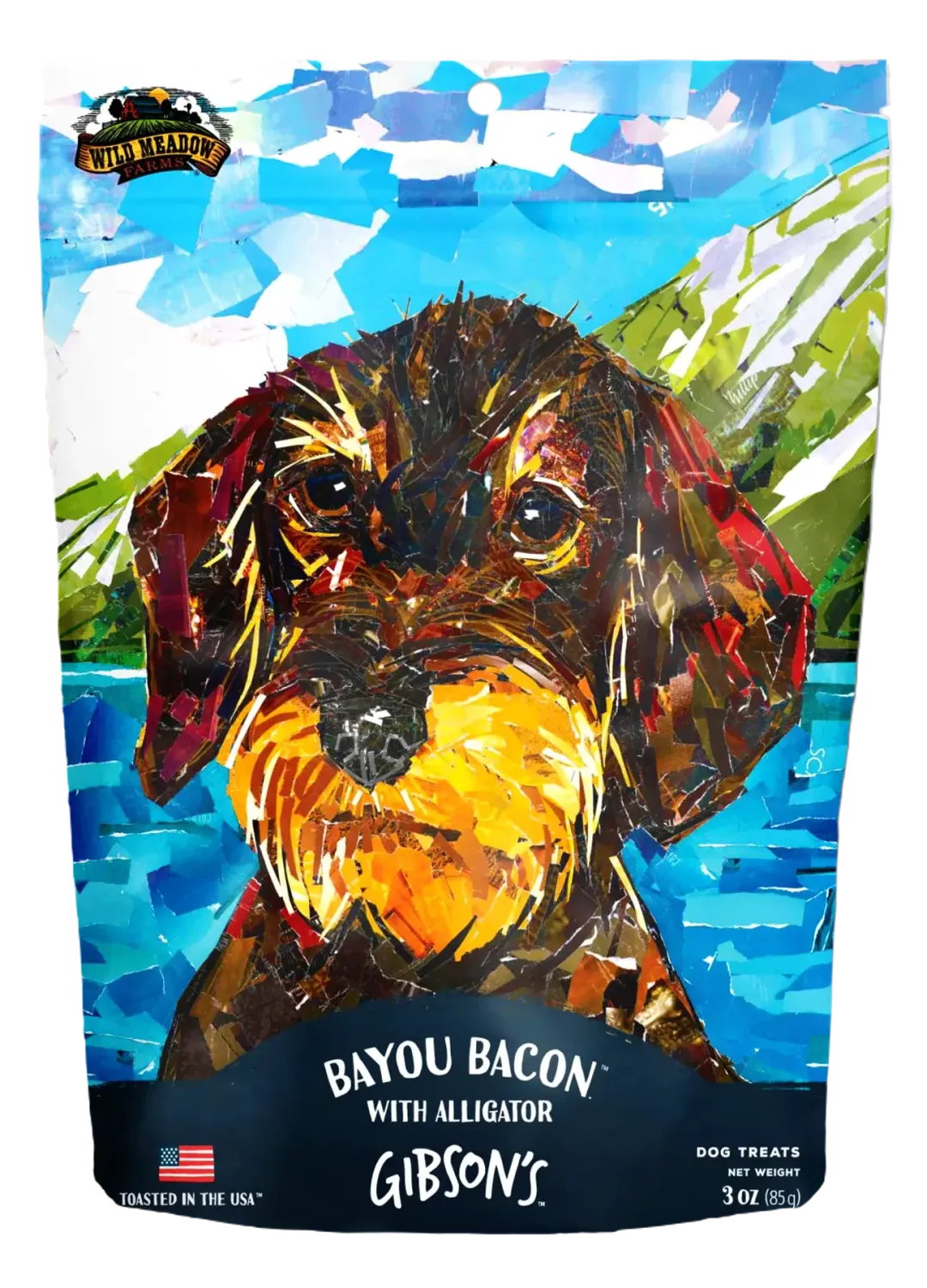 Gibsons Toasted: Bayou Bacon with Alligator, 3oz