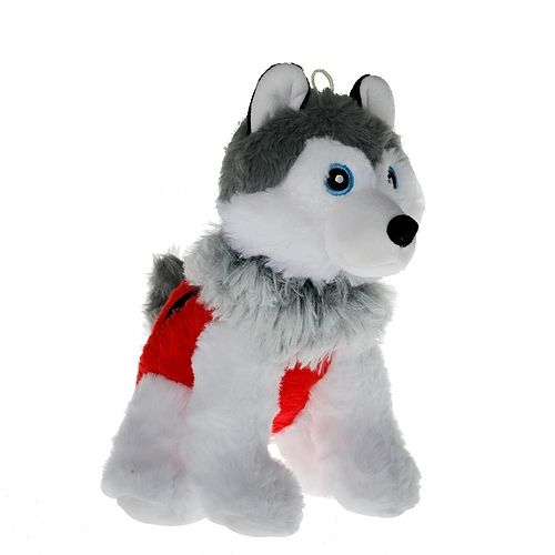 Tall Tails: Plush Squeaker Husky, L