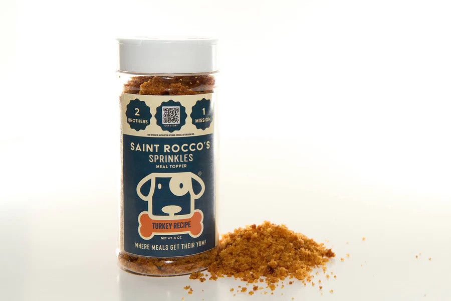 Saint Rocco&#39;s Treats: Turkey Sprinkles, 6oz