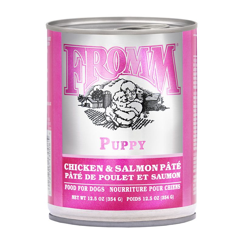 Fromm Classic Puppy Chicken &amp; Salmon Pate: Can, 12.5 oz