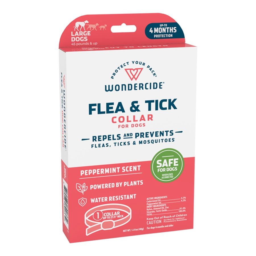 Wondercide Flea &amp; Tick Collar: Peppermint, Lg Dogs