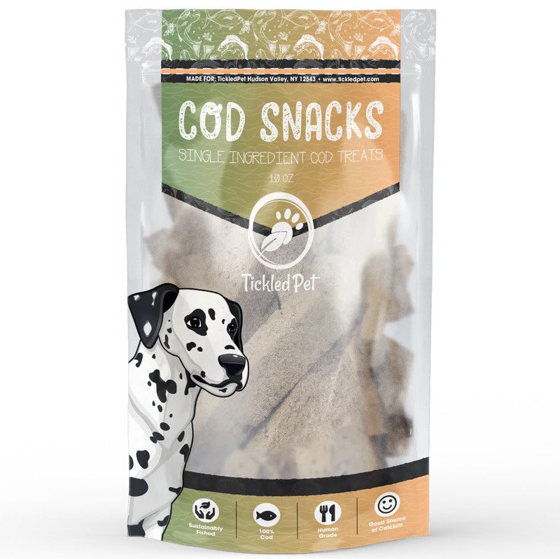 Tickled Pet: Icelandic Cod Snacks, 10 oz