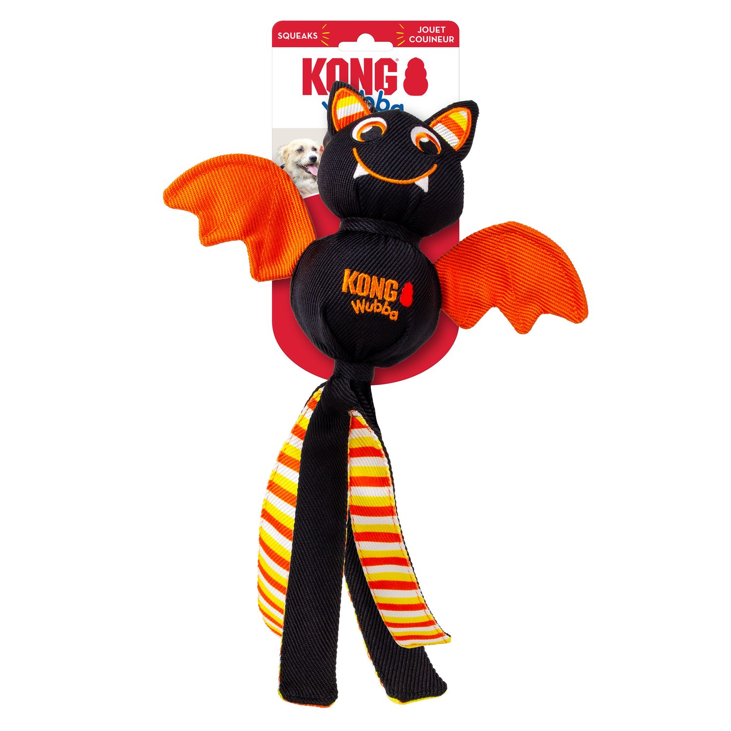 Kong Halloween Wubba: Bat, L