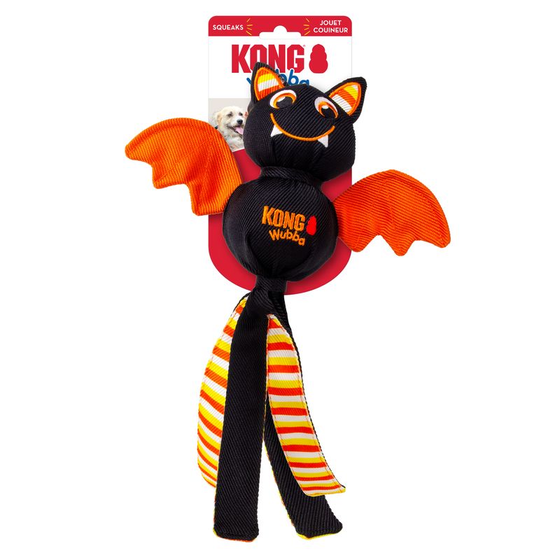 Kong Halloween Wubba: Bat, L